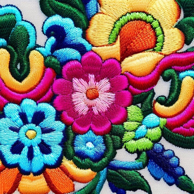 Un estampado de flores de un diseño floral de elizabeth gar.