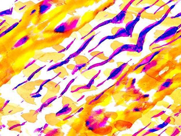 Estampado de piel de cebra amarillo dorado. Fondo de camuflaje de animales. patrón africano. Patrón sin fisuras de rayas. Textura animal geométrica. Diseño de camuflaje de acuarela. Azulejo abstracto de Safari.