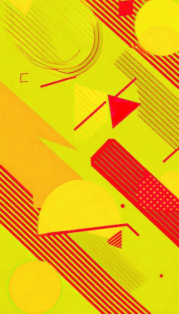 Estandarte abstracto vertical moderno de estilo empresarial