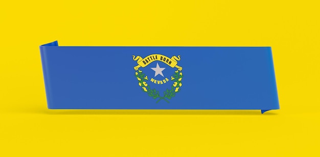 Estandarte da bandeira de Nevada