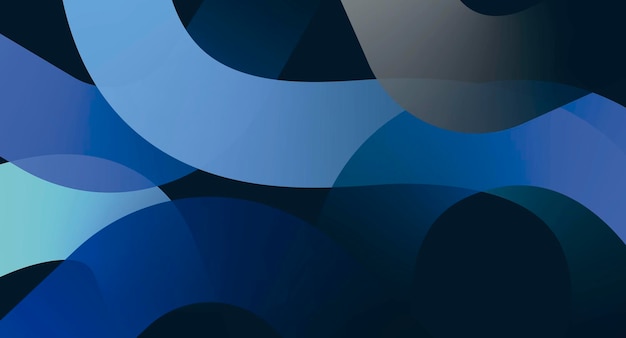 estandarte de fondo de conducto azul