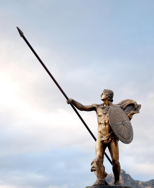 Estatua de Alejandro Magno en el centro de Prilep Macedonia