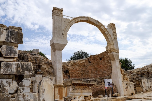 Estátua antiga na cidade de Ephesus Turquia