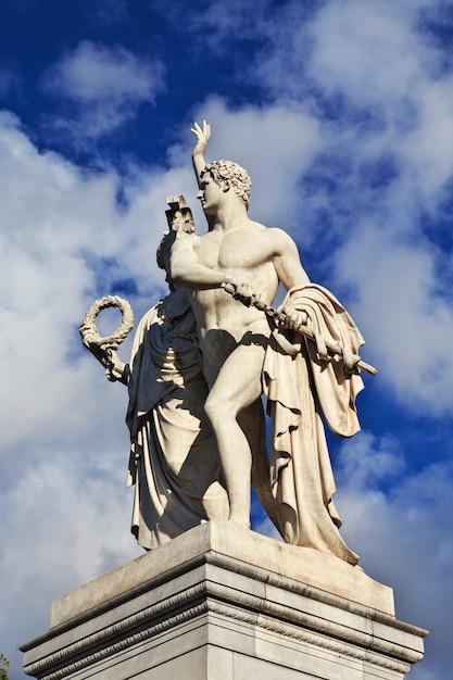 La estatua en Berlín, Alemania