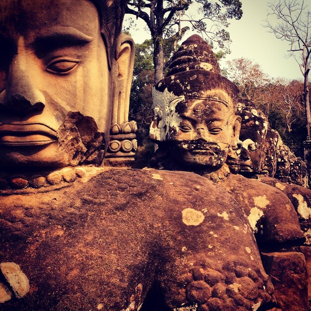 Foto estatua de buda