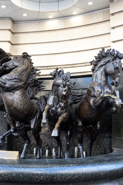 Estatua de los caballos de Helios en Piccadilly London