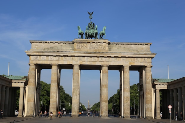 Foto estátua de edifício histórico