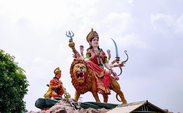 Foto estátua de maa vaishno devi