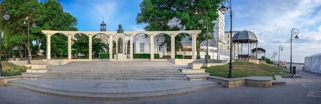 Estátua de mihai eminescu em constanta, romênia