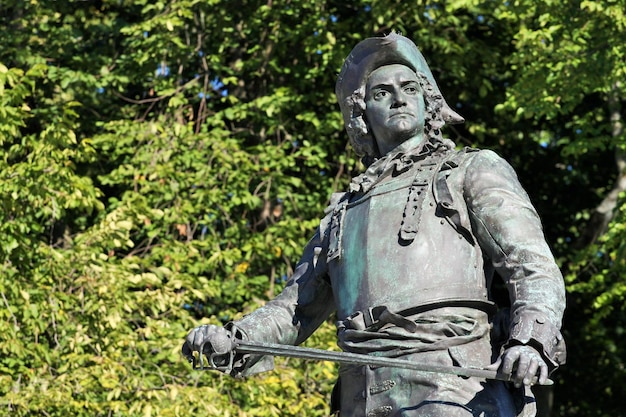Estátua do Almirante Peter Tordenskjold em Oslo, Noruega