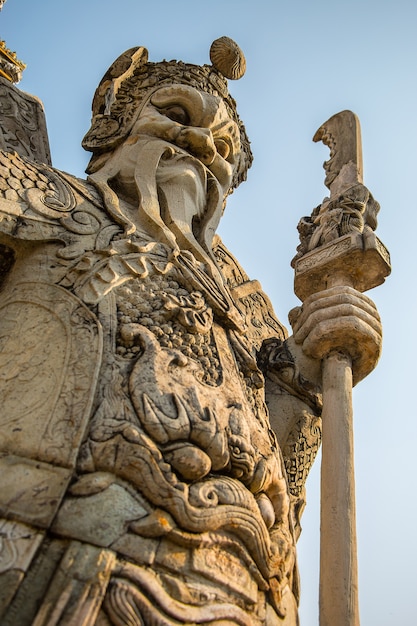 Estátua do guerreiro gigante