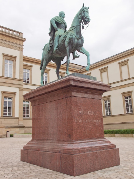 Estátua do rei imperador alemão Guilherme I (Guilherme I)