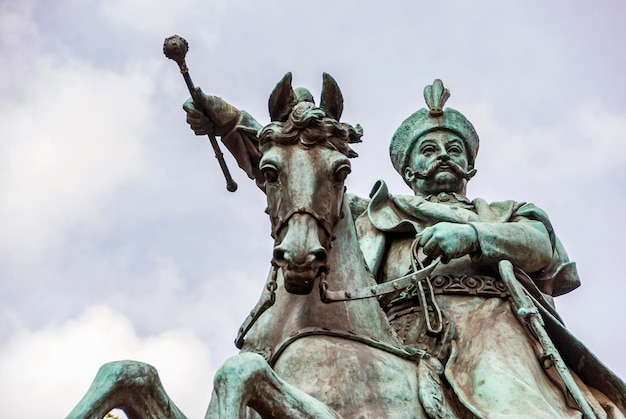 Estátua do rei Jan III Sobieski em Gdansk