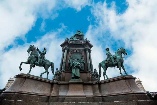 Estatua de la emperatriz Maria Theresia en Viena, Austria