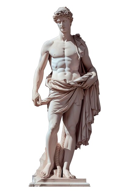 Estatua de un joven atleta romano