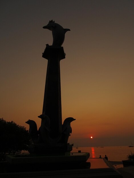 Foto la estatua de la libertad contra el cielo