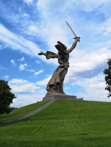 Foto la estatua de la libertad contra el cielo