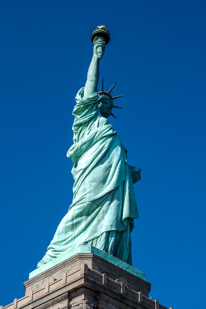 Estatua de la libertad en Nueva York, EE.UU.