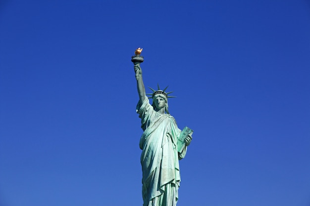 Estatua de la libertad en Nueva York, EE.UU.