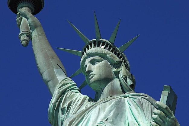 Estatua de la libertad en Nueva York, EE.UU.