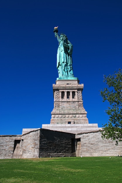 Estatua de la libertad en Nueva York, EE.UU.