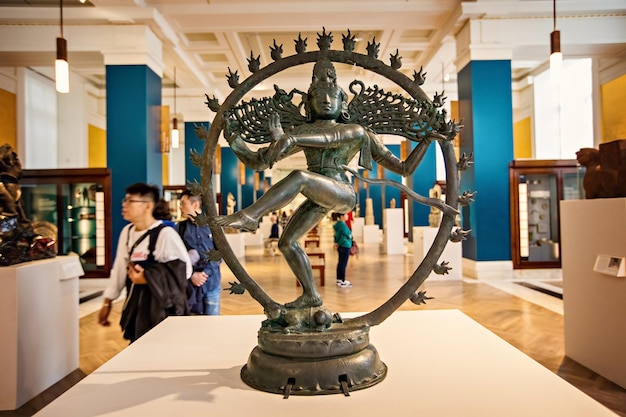 Estatua de Nataraja en el Museo Británico de Londres