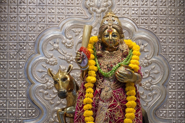 Estatua de navratri mata en mandir