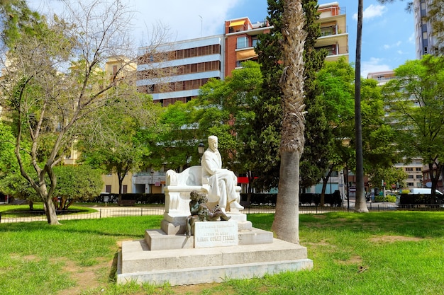 Estátua no parque de Valência - para Ramon Gomez Ferrer.