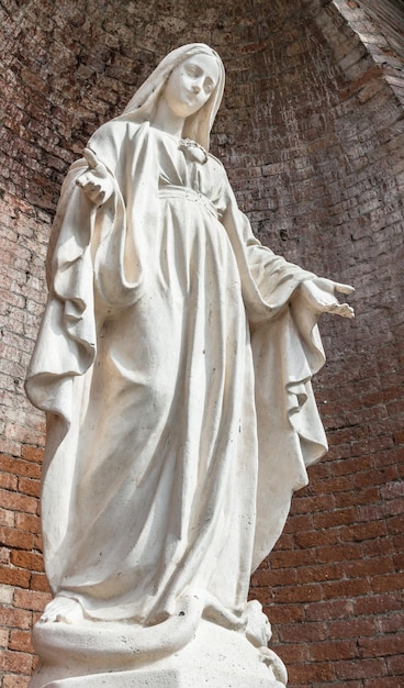 Foto estatua de nuestra señora