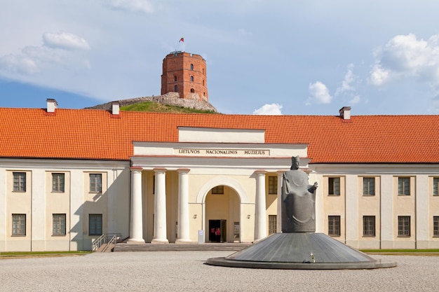 Estatua del rey Mindaugas de Lituania en Vilnius