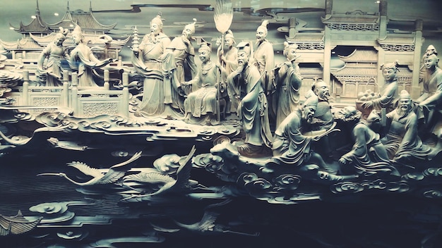 Estatuas en el museo