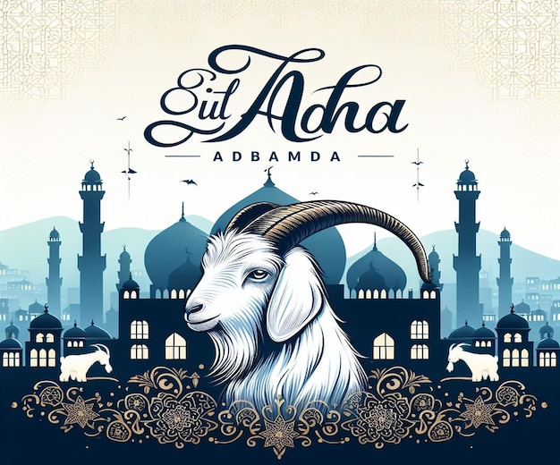 Foto este belo desenho é feito para o mega evento islâmico eid ul adha