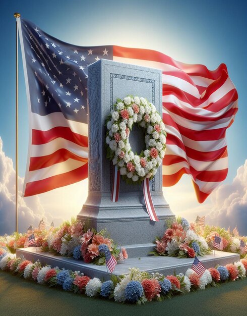 Foto este belo desenho é feito para vários eventos americanos como o memorial day