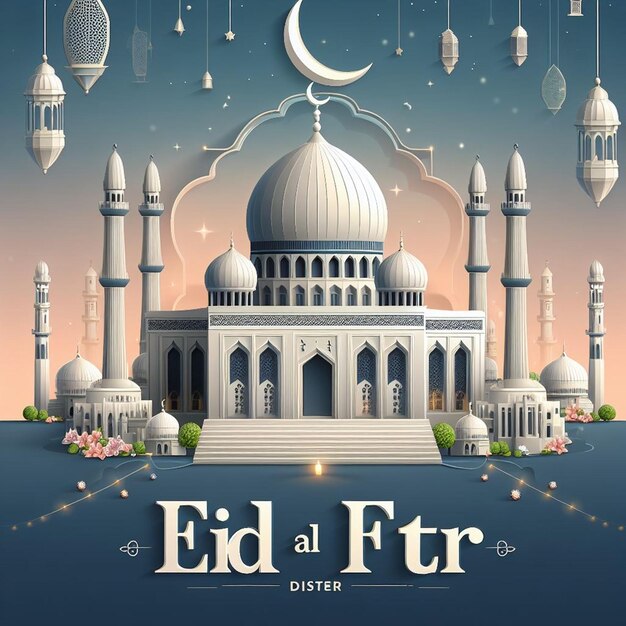 Este desenho é feito principalmente para o Eid ul Fitr e o Eid ul Adha