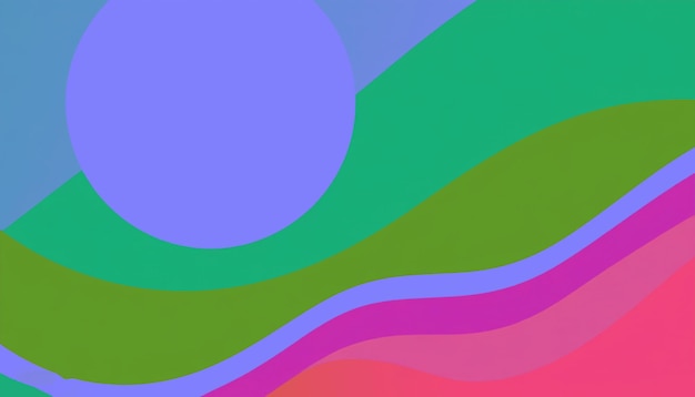Estílidas formas geométricas abstractas y vibrantes con fondo de patrón