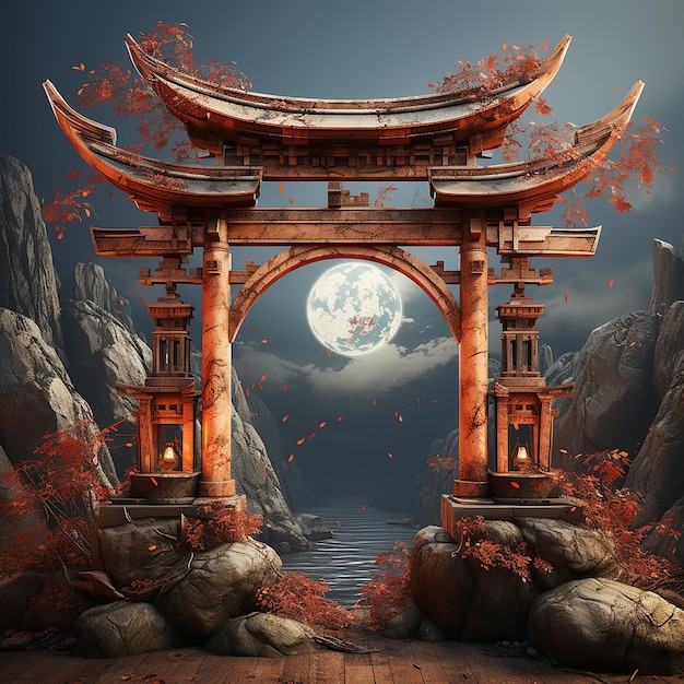 estilizado_ultra_high_resolution_japanese_torii_gate_gam