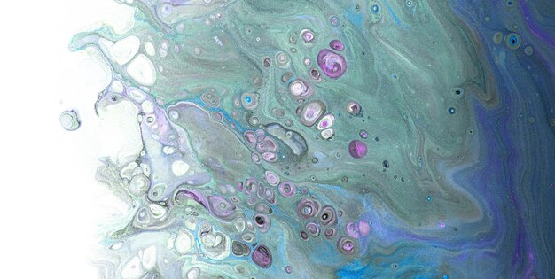 Estilo de arte líquido pintado al óleo. Textura colorida con efecto mármol para un diseño original.