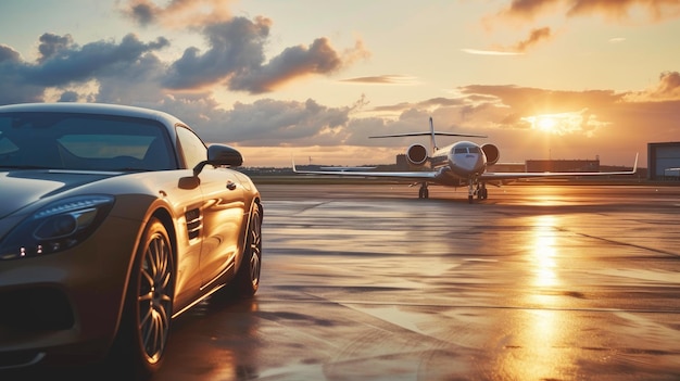 Estilo Atualizar Aeroporto Alugar carros de luxo à chegada