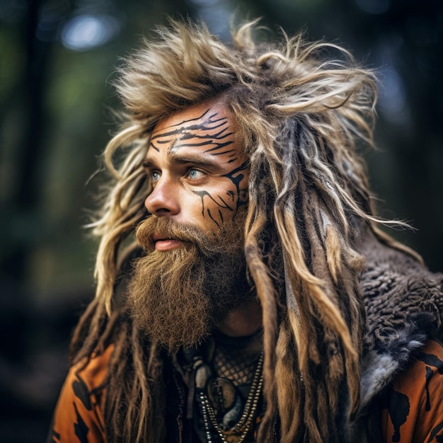 estilo de cabello hombre fotografía de vida silvestre hdr 4k