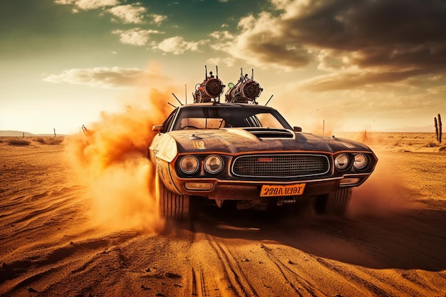 Estilo de coche Mad Max