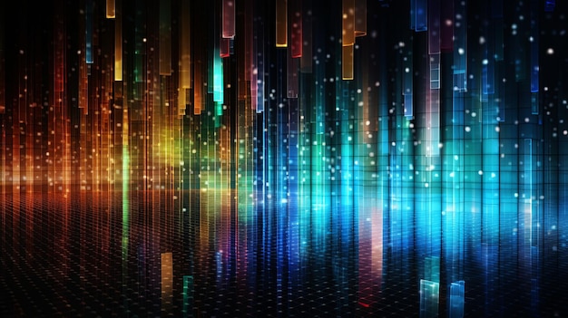 estilo de cyberpunk Abstracto papel tapiz futurista