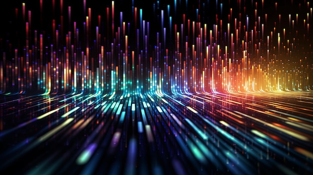 estilo de cyberpunk Abstracto papel tapiz futurista