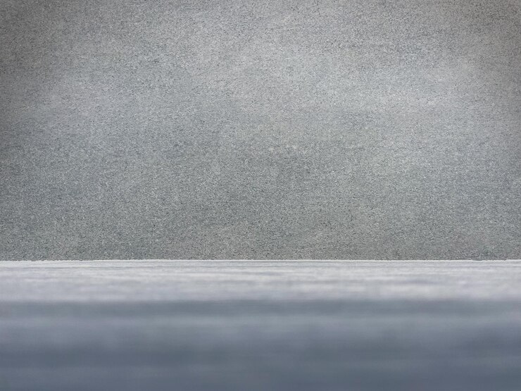 Foto estilo de parede e chão texturizado cinza para maquete de produto