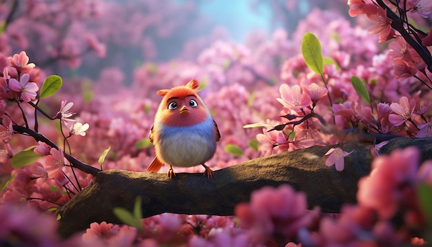 Estilo de primavera pixar