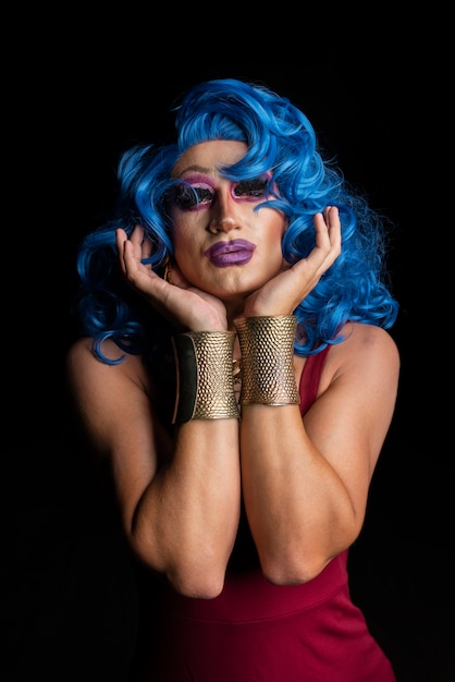 Foto estilo de vida da drag queen