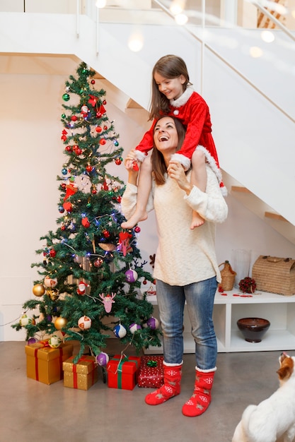 Estilo de vida familiar, passar o Natal juntos