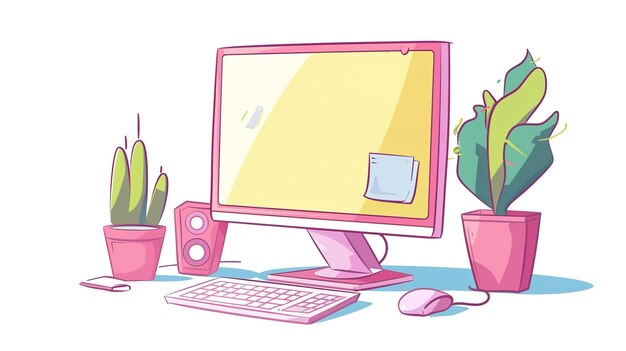 Estilo de dibujos animados por computadora