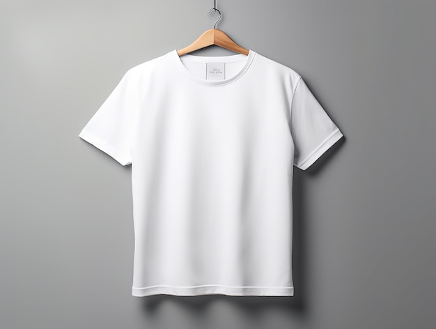 Estilo em suspensão pendurado T-shirt Mockup Design Template