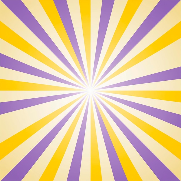 Estilo de estallido de sol de fondo púrpura y amarillo