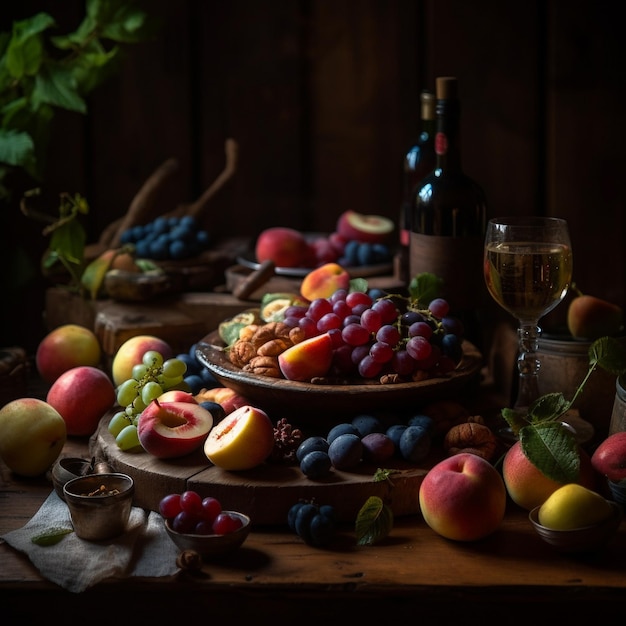 Estilo de fumado de frutas frescas hechas a medida